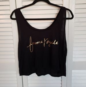 Gold Foil Femme Royale Tank Top